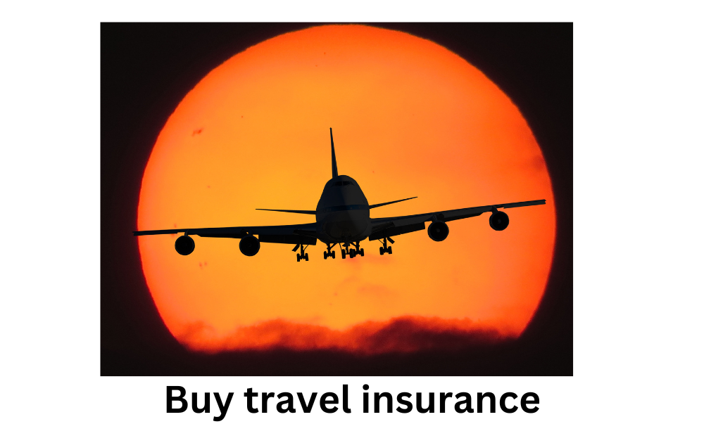 Buy travel insurance
