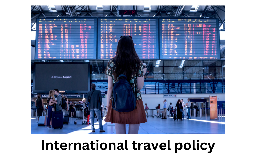 International travel policy